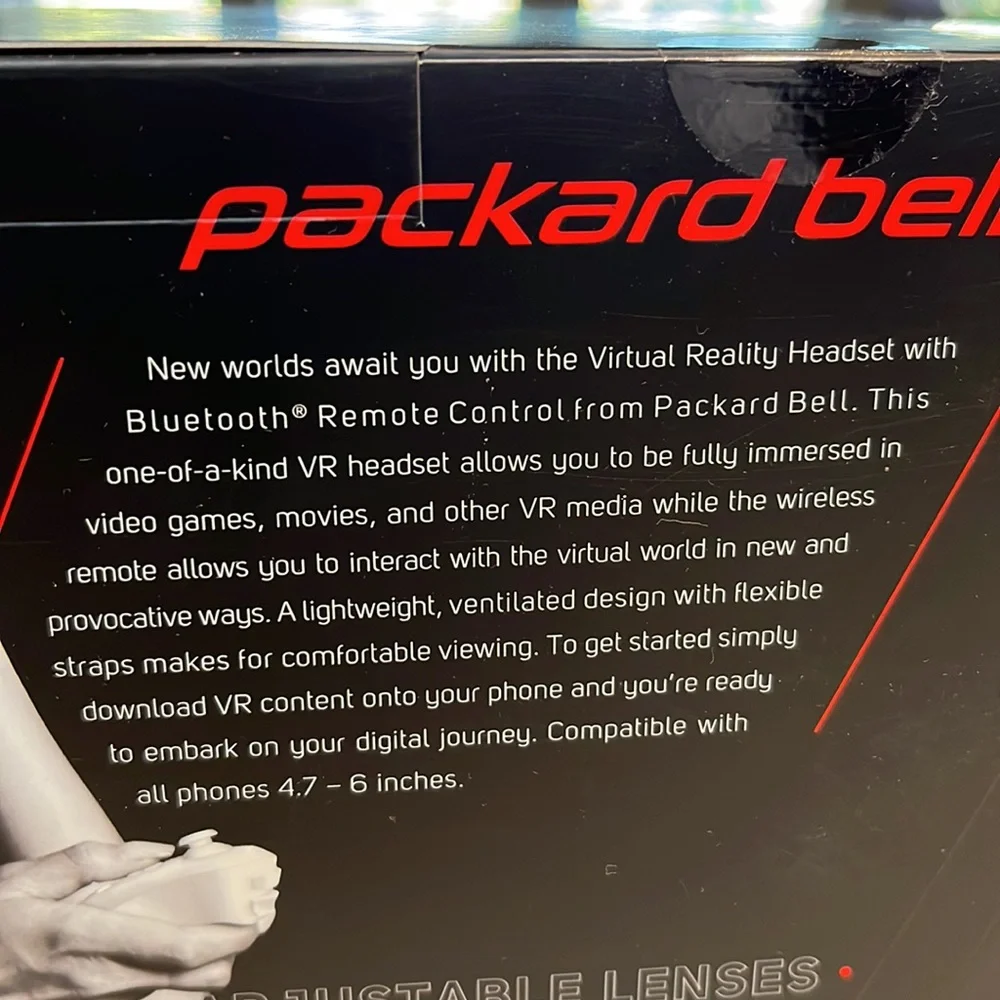 Virtual Reality Headset with Bluetooth